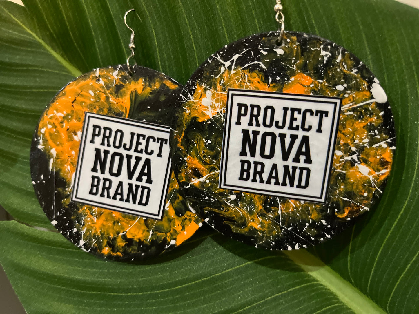 Splatter Krew Earrings – Molten Mix